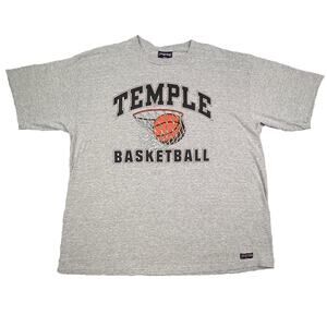 Vintage 90s temple basketball shirt XXL Philly PA March Madness